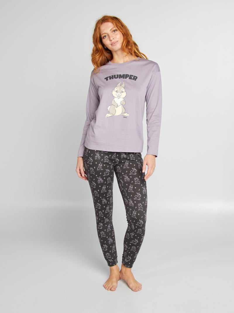 Pijama de 2 piezas 'Pesadilla antes de Navidad' PURPURA - Kiabi