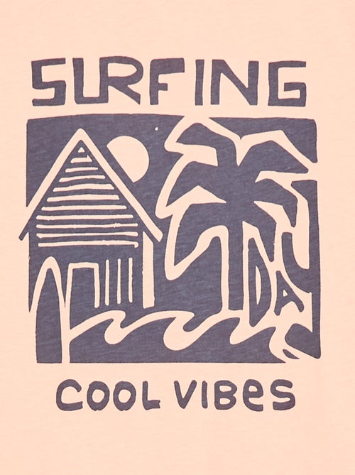 Pijama de 2 piezas short + camiseta - Kiabi