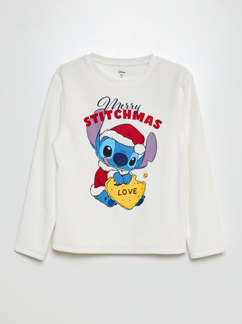 Pijama de 2 piezas 'Stitch' 'Disney' BLANCO - Kiabi