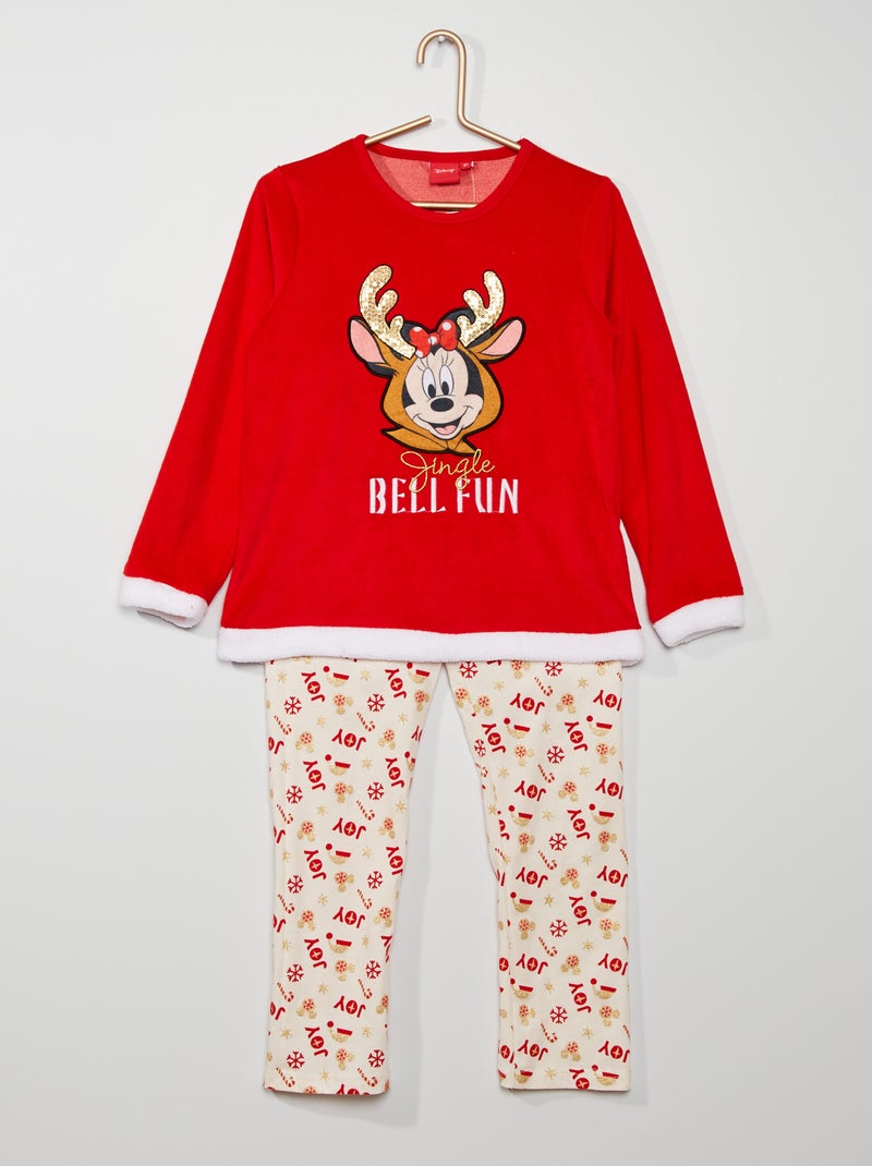 Pijama de 3 piezas 'Mickey' ROJO - Kiabi