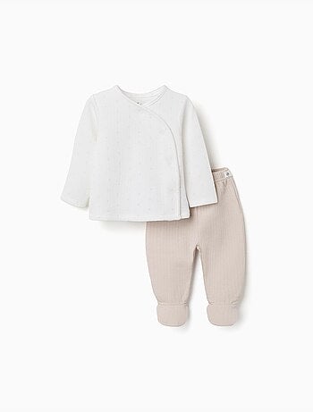 Pijama de algodón acolchado