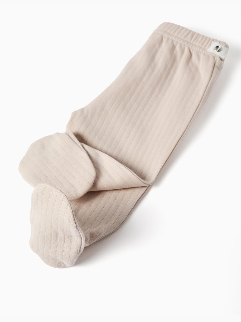 Pijama de algodón acolchado Blanco - Kiabi