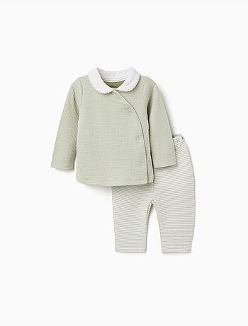 Pijama de algodón acolchado