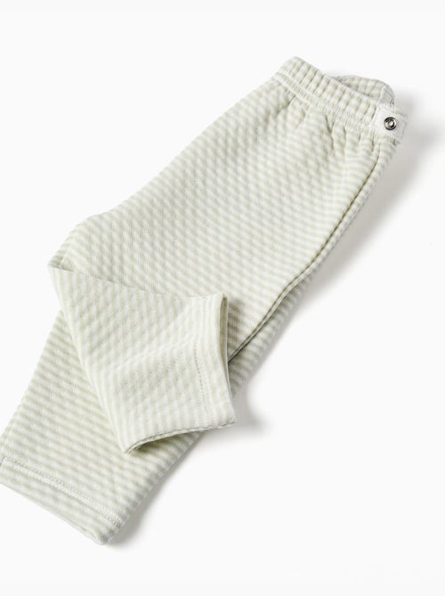 Pijama de algodón acolchado - Kiabi Pijama de algodón acolchado - Kiabi