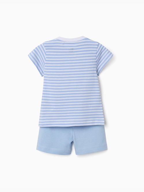 Pijama de algodón con estampado de cocodrilo - Kiabi