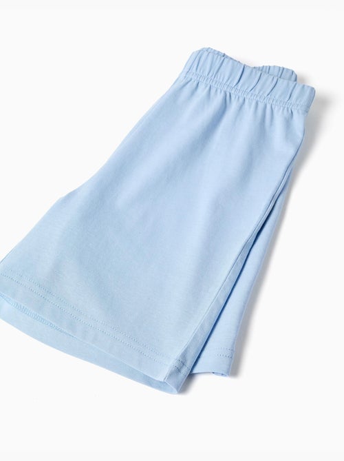 Pijama de algodón con estampado de cocodrilo que brilla en la oscuridad - Kiabi