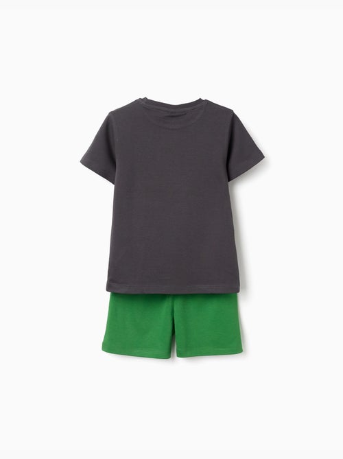 Pijama de algodón con estampado Minecraft - Kiabi