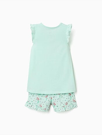 Pijama de algodón con estampados de la Sirenita
