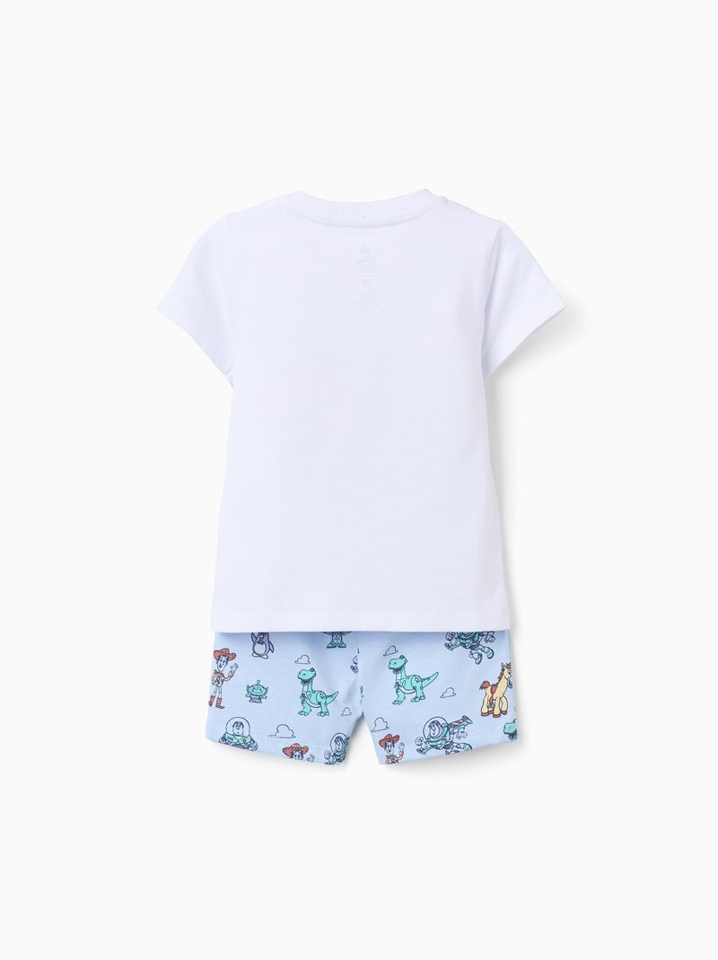 Pijama de algodón con estampados de Toy Story Blanco - Kiabi