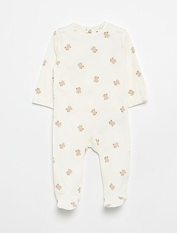 Pijama de jersey de algodón