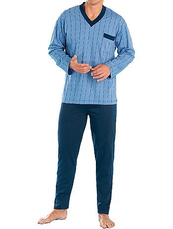 Pijama de algodón de manga larga - Afibel