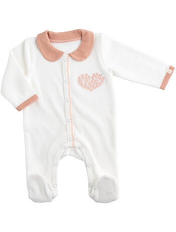 Pijama de bebé con cuello de - SAUTHON