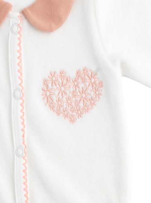 Pijama de bebé con cuello de - SAUTHON - Kiabi