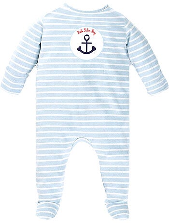 Pijama de bebé de algodón Baby Sailor Les Chatounets