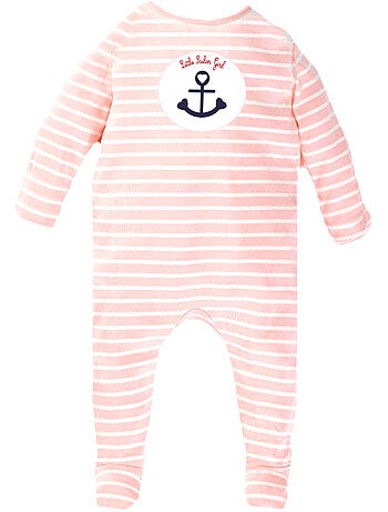 Pijama de bebé de algodón Baby Sailor Les Chatounets