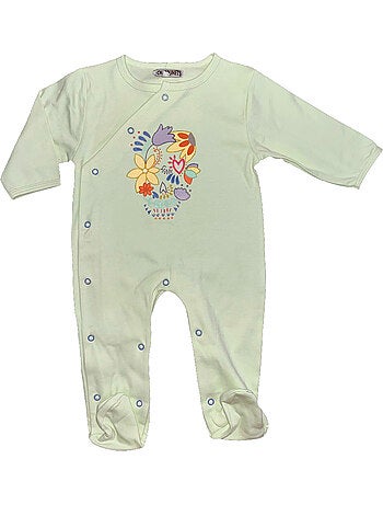 Pijama de bebé de algodón Mexico Les Chatounets