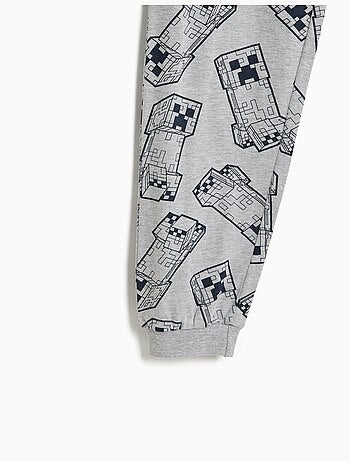 Pijama de camiseta 'minecraft', mo fashion