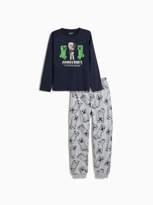 Pijama de camiseta 'minecraft', mo fashion - Kiabi Pijama de camiseta 'minecraft', mo fashion - Kiabi