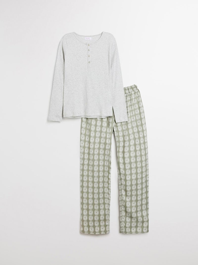 Pijama de camiseta, MO Fashion Beige - Kiabi