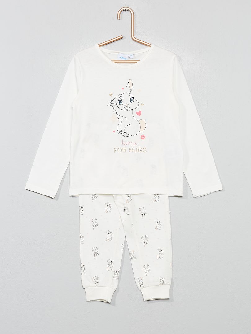 Pijama de 'conejo' de punto 'Disney' ROSA - Kiabi