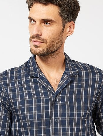 Pijama de cuadros - Kiabi