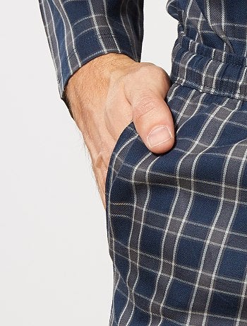 Pijama de cuadros - Kiabi