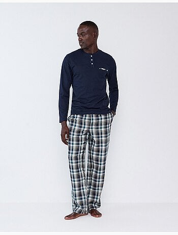 Pijama de cuadros, mo fashion
