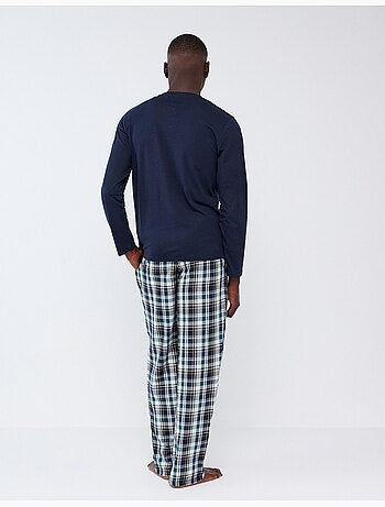 Pijama de cuadros, mo fashion