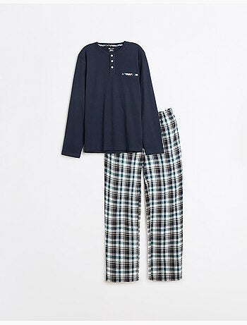 Pijama de cuadros, mo fashion