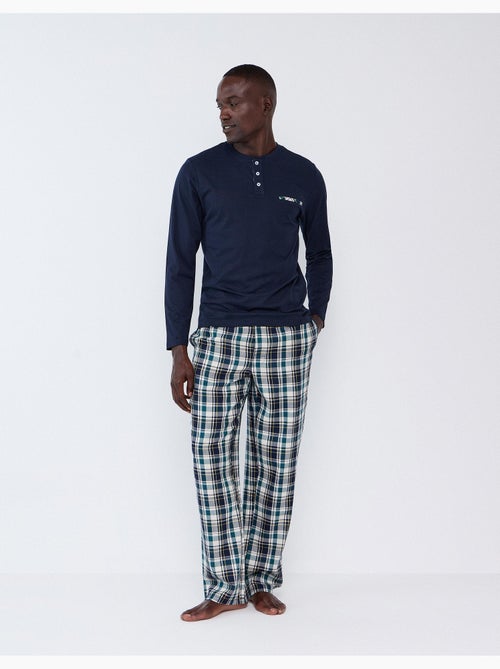 Pijama de cuadros, mo fashion - Kiabi Pijama de cuadros, mo fashion - Kiabi