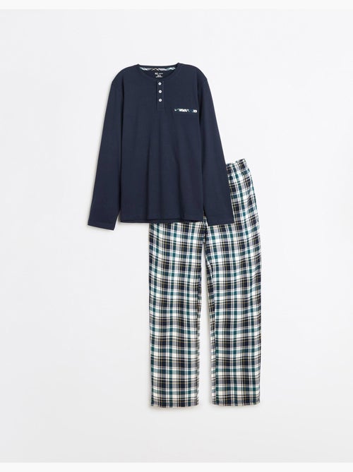 Pijama de cuadros, mo fashion - Kiabi Pijama de cuadros, mo fashion - Kiabi