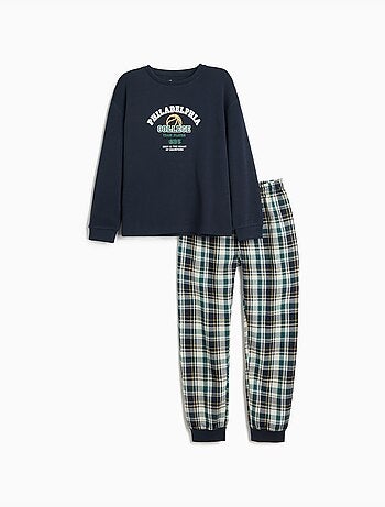 Pijama de cuadros, mo fashion