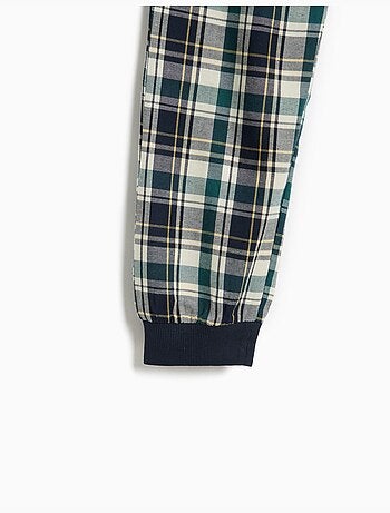 Pijama de cuadros, mo fashion