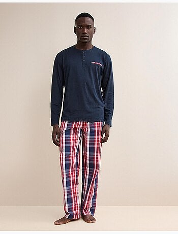 Pijama de cuadros, mo fashion