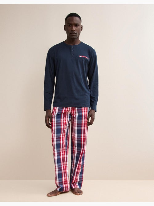 Pijama de cuadros, mo fashion - Kiabi Pijama de cuadros, mo fashion - Kiabi