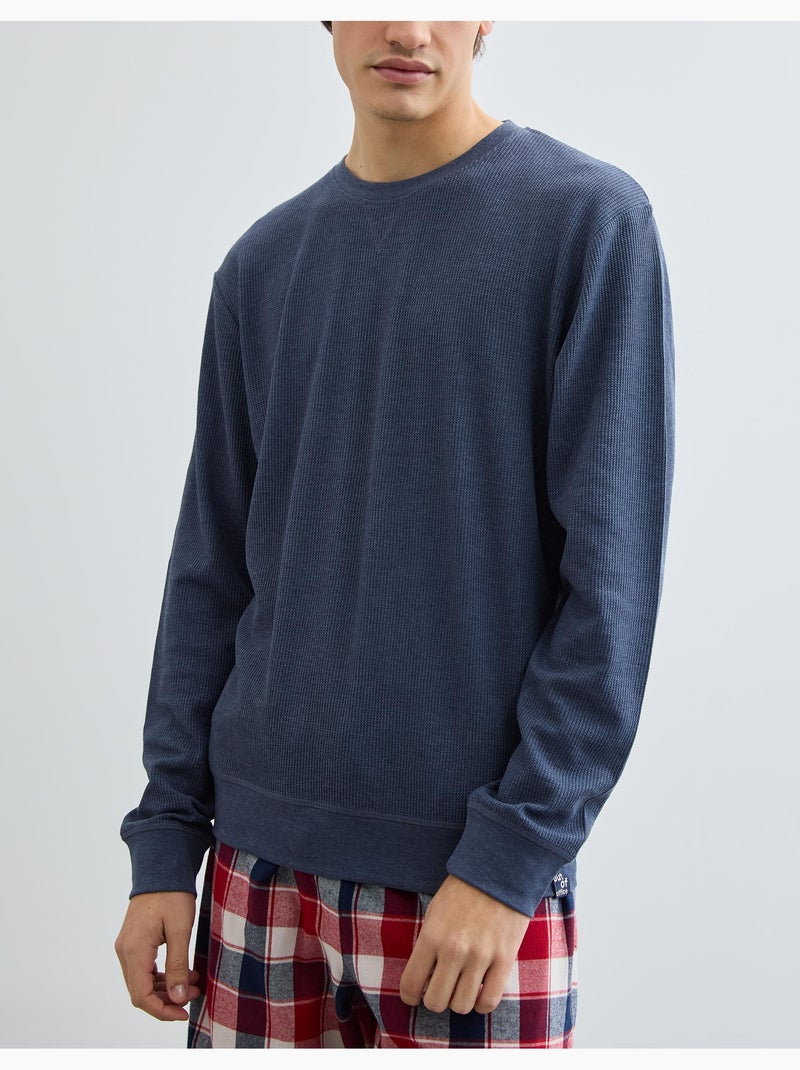 Pijama de cuadros, MO Fashion Azul - Kiabi