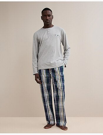 Pijama de cuadros, mo fashion