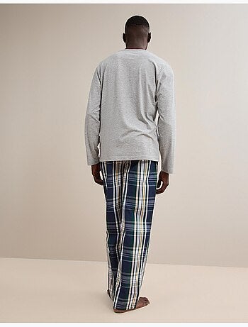 Pijama de cuadros, mo fashion