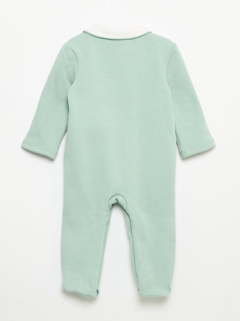 Pijama de dormir con cuello Blanco - Kiabi
