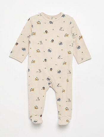 Pijama de jersey de algodón