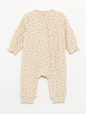 Pijama de dormir de terciopelo de manga larga sin pies