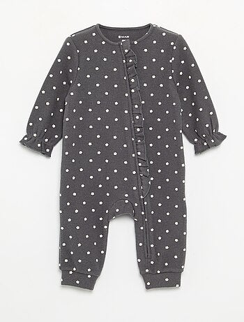 Pijama de dormir de terciopelo de manga larga sin pies