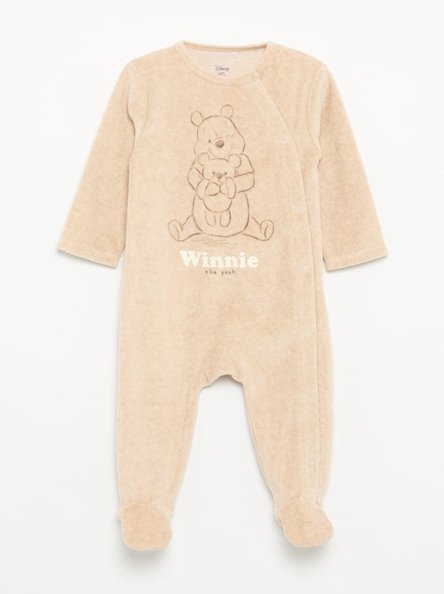 Pijama de dormir 'Disney' de manga larga de terciopelo - Kiabi Pijama de dormir 'Disney' de manga larga de terciopelo - Kiabi