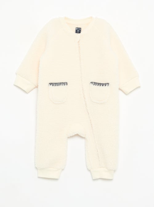 Pijama de dormir muy cálido de felpa - Kiabi Pijama de dormir muy cálido de felpa - Kiabi