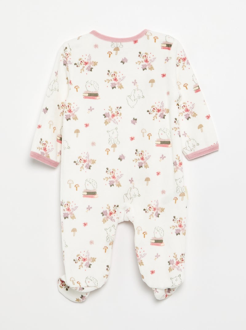 Pijama de dormir 'Petit Béguin' Blanco - Kiabi