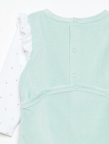 Pijama de dormir 'Petit Béguin' con volantes en los hombros