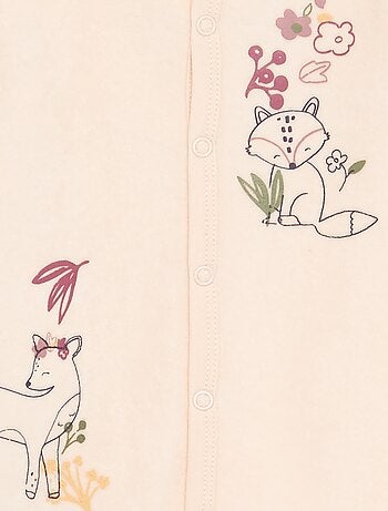 Pijama de dormir 'Petit Béguin' de terciopelo
