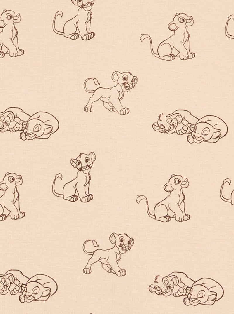 Pijama de dormir 'Simba' 'Disney' Beige - Kiabi