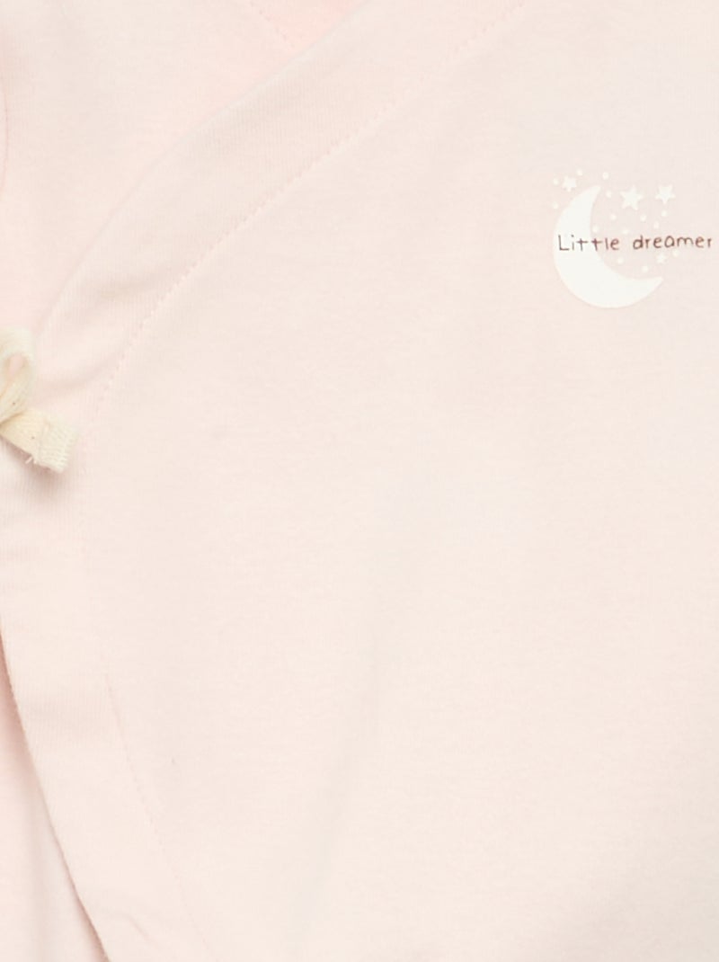 Pijama de dormir sin pies Rosa - Kiabi