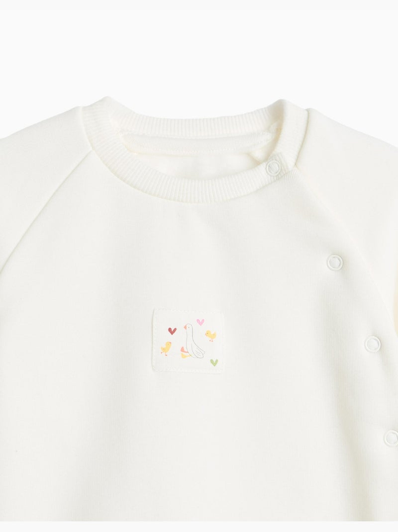 Pijama de felpa perchada, mo fashion Beige - Kiabi